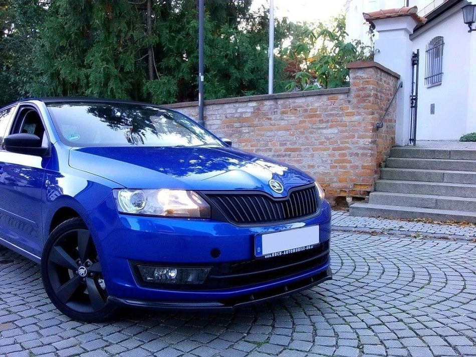 Front Splitter V.1 suitable for Skoda Rapid