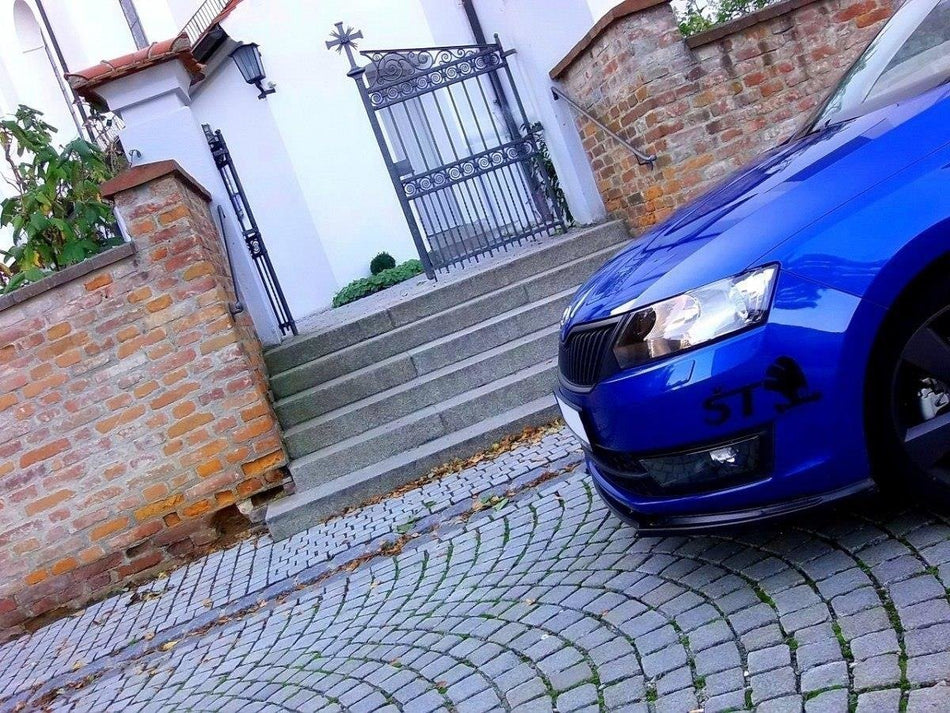 Front Splitter V.1 suitable for Skoda Rapid