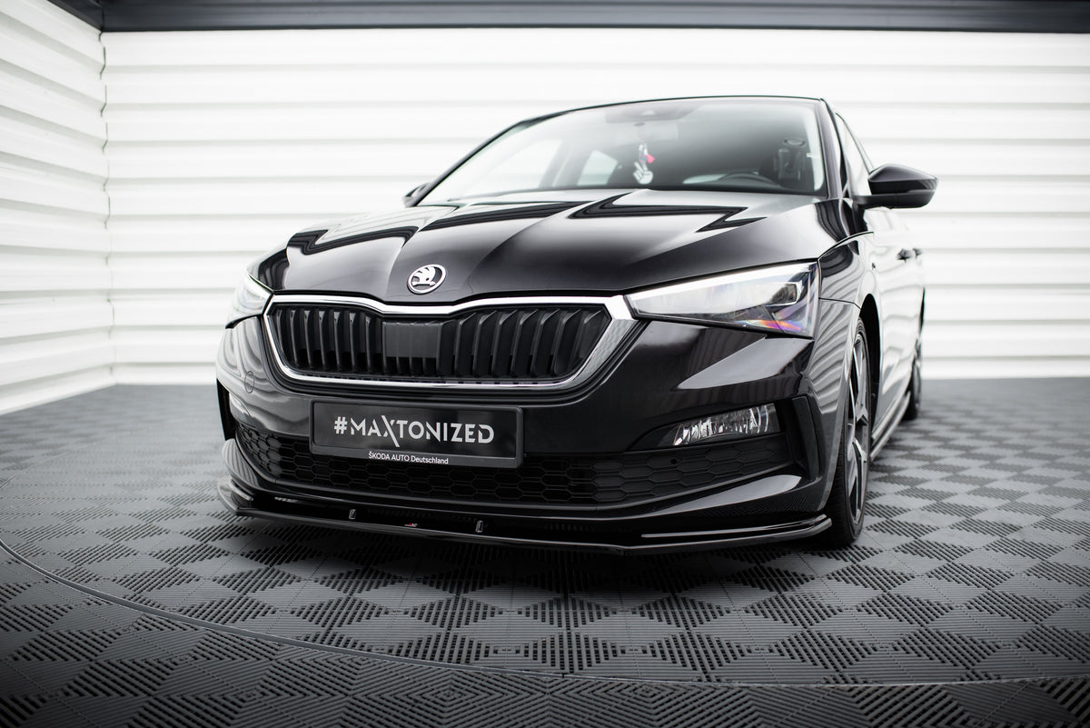 Front Splitter V.1 suitable for Skoda Scala