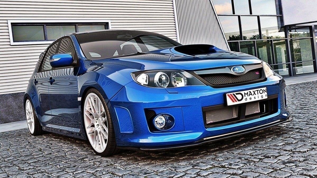 Front Splitter V.1 suitable for Subaru Impreza WRX STI  MK3 Facelift