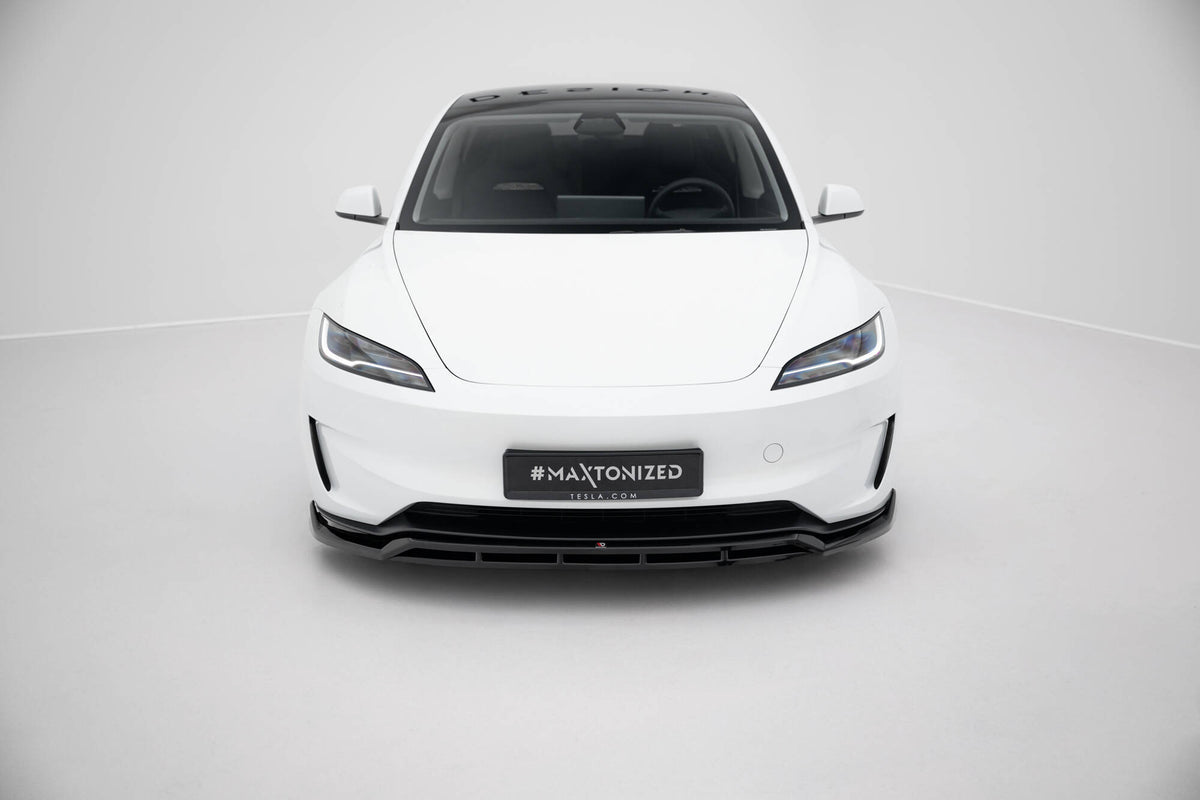 Front Splitter V.1 suitable for Tesla Model 3 Performance Mk1 Facelift
