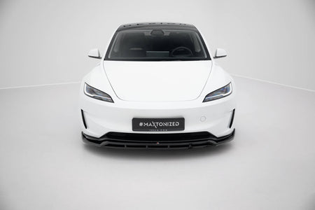 Front Splitter V.1 suitable for Tesla Model 3 Performance Mk1 Facelift