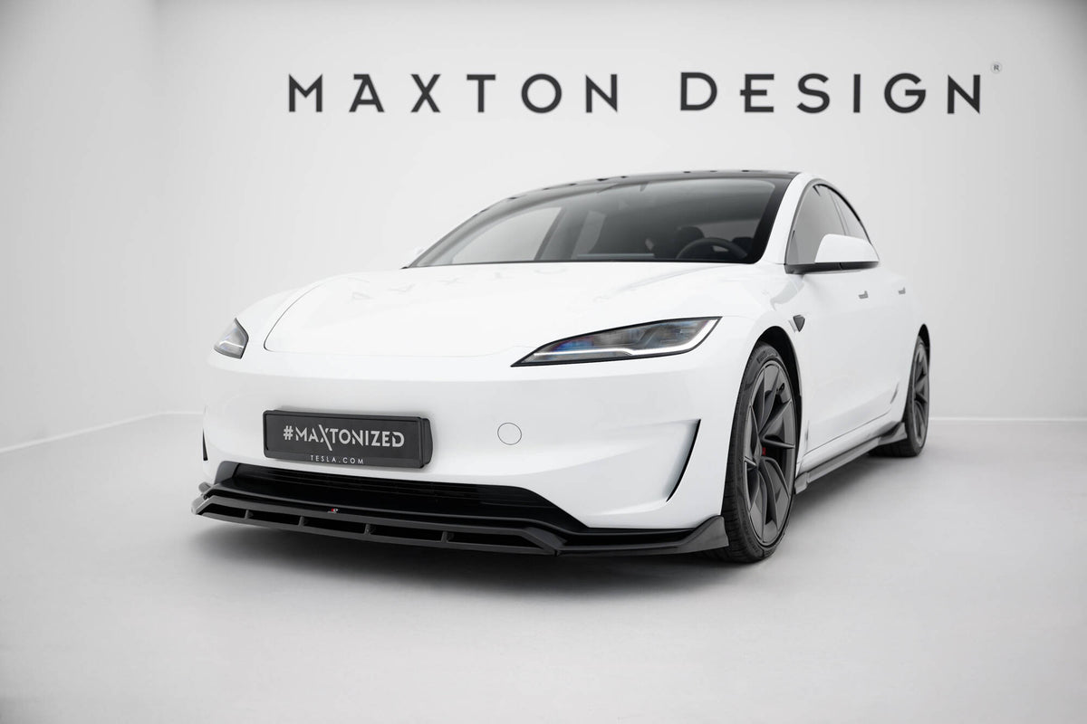 Front Splitter V.1 suitable for Tesla Model 3 Performance Mk1 Facelift