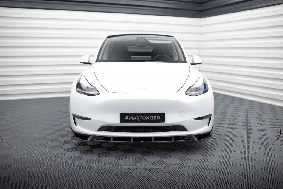Front Splitter V.1 suitable for Tesla Model Y