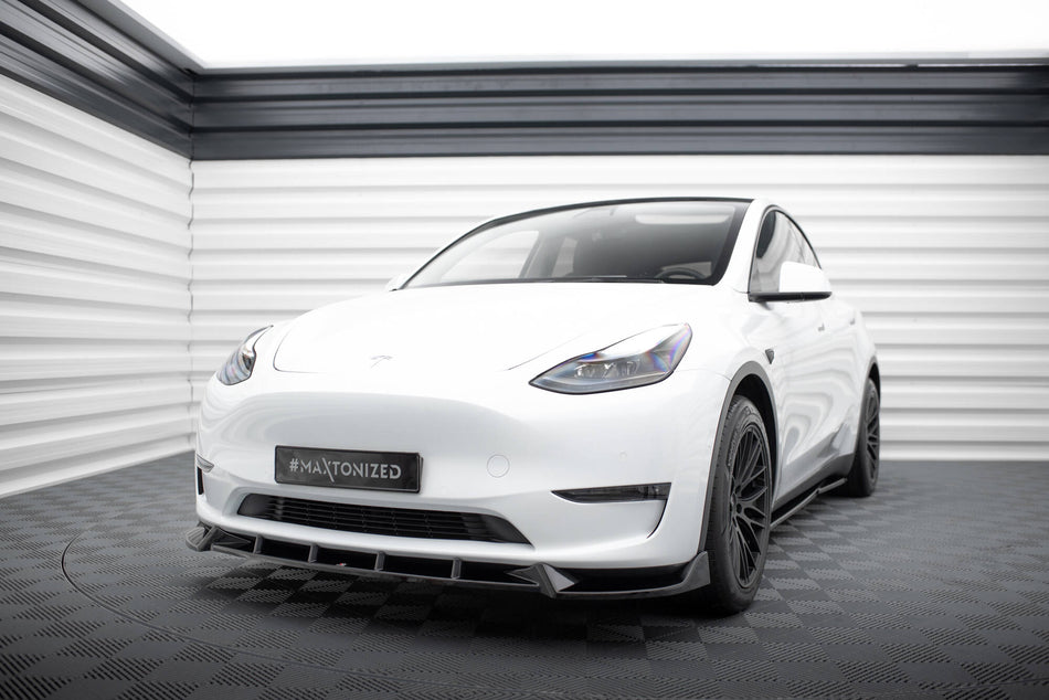 Front Splitter V.1 suitable for Tesla Model Y