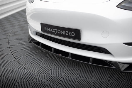 Front Splitter V.1 suitable for Tesla Model Y