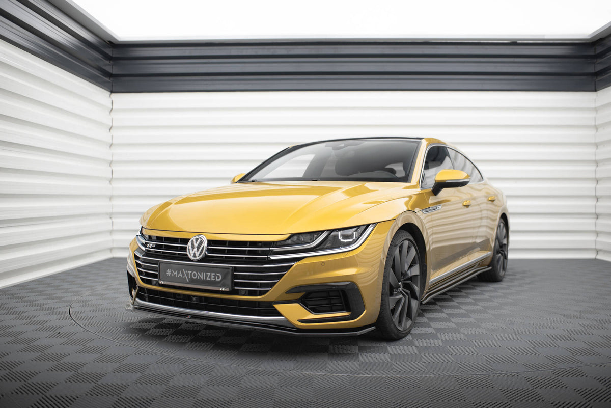 Front Splitter V.1 suitable for Volkswagen Arteon R-Line Sedan / Shooting Brake Mk1