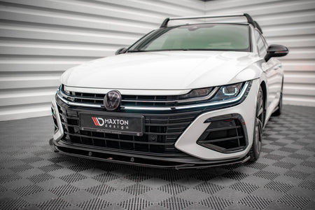 Front Splitter V.1 suitable for Volkswagen Arteon R Sedan / Shooting Brake Mk1 Facelift