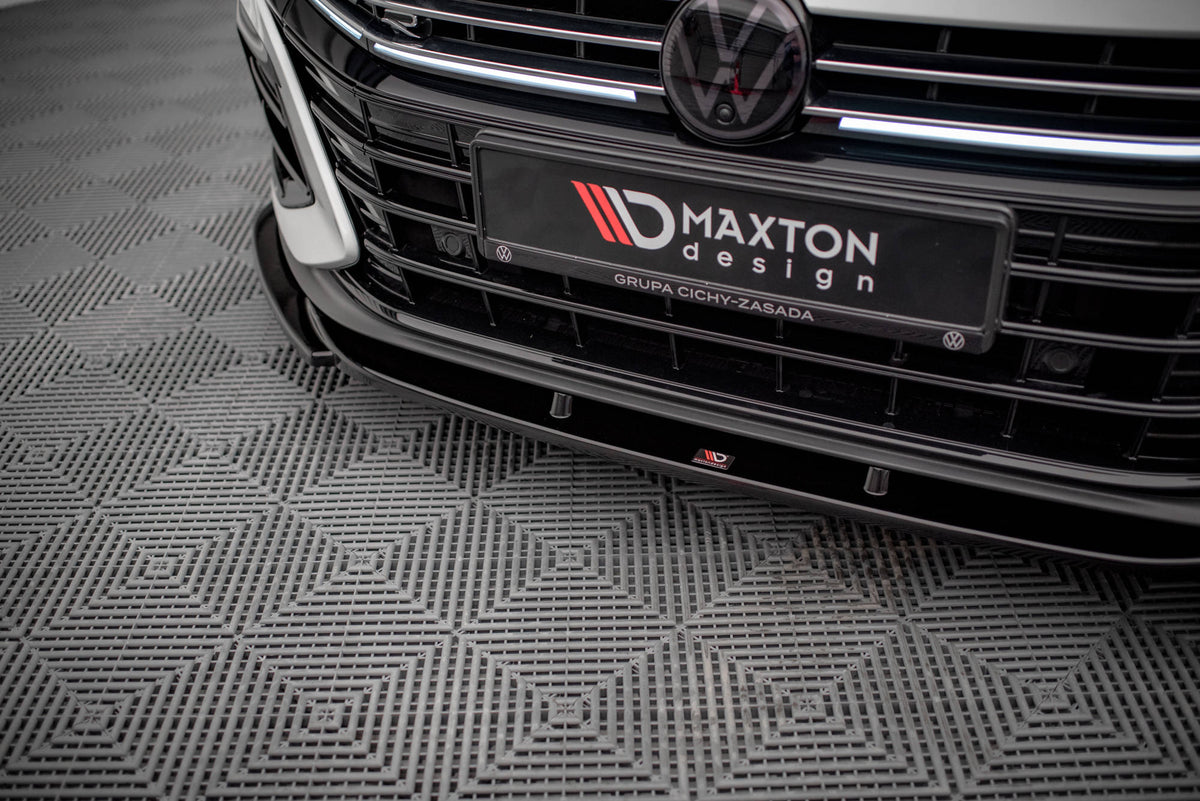Front Splitter V.1 suitable for Volkswagen Arteon R Sedan / Shooting Brake Mk1 Facelift