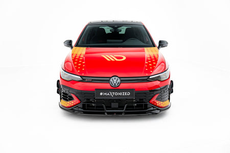 Front Splitter V.1 suitable for Volkswagen Golf GTI Clubsport Mk8 Facelift