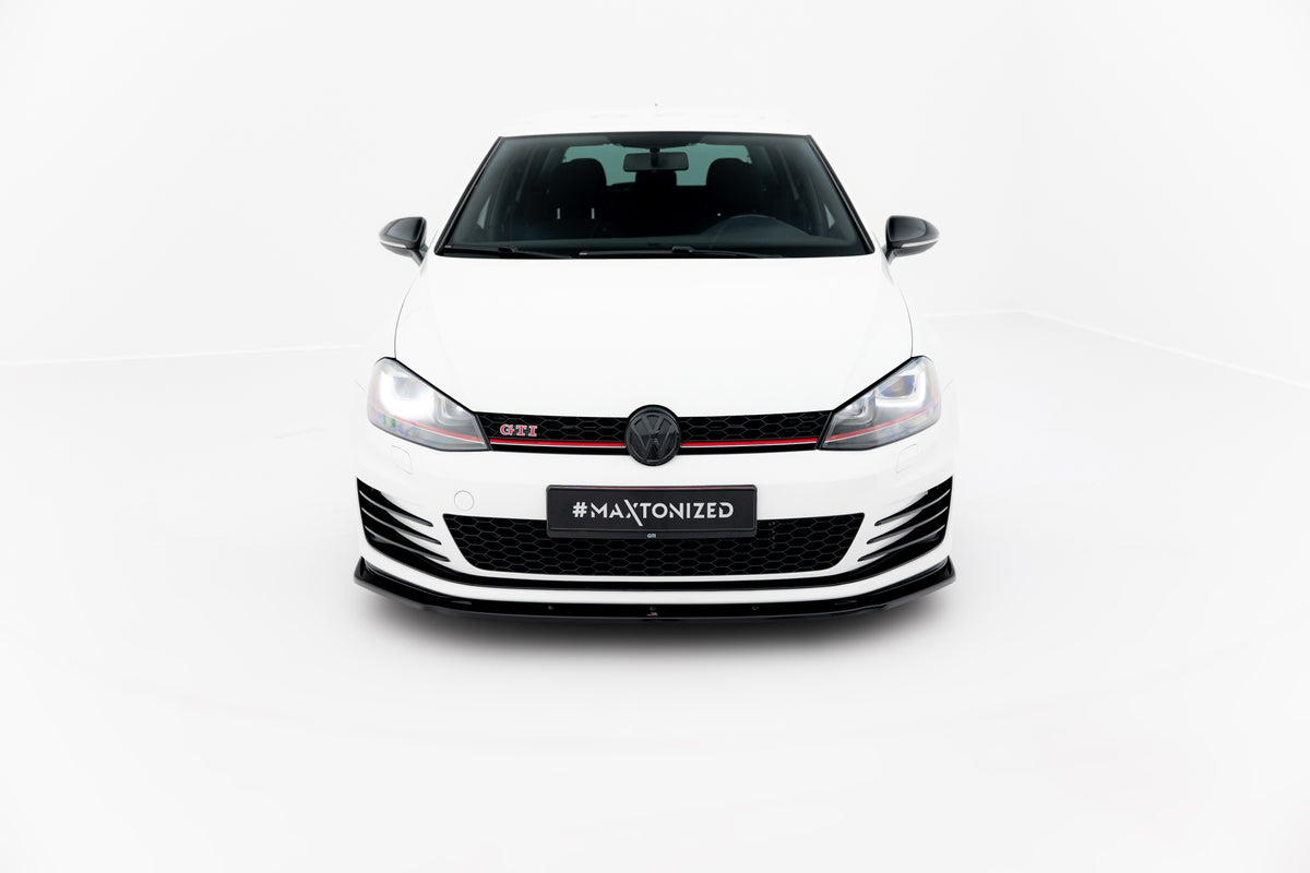 Front Splitter V.1 suitable for Volkswagen Golf GTI / GTD Mk7