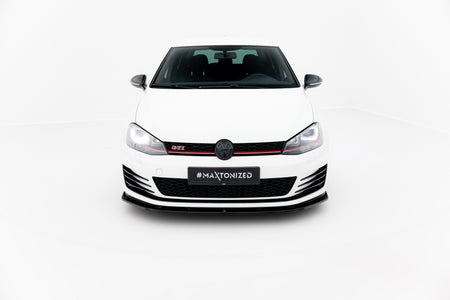Front Splitter V.1 suitable for Volkswagen Golf GTI / GTD Mk7