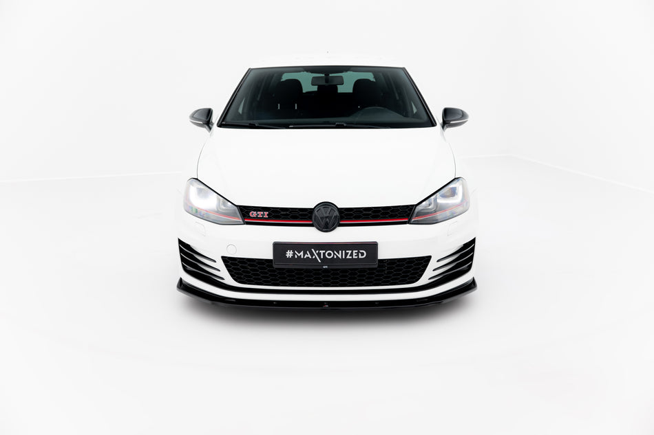 Front Splitter V.1 suitable for Volkswagen Golf GTI / GTD Mk7