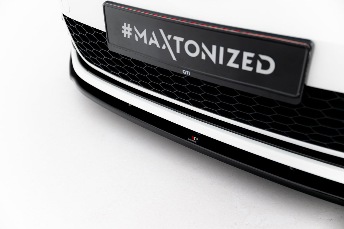 Front Splitter V.1 suitable for Volkswagen Golf GTI / GTD Mk7