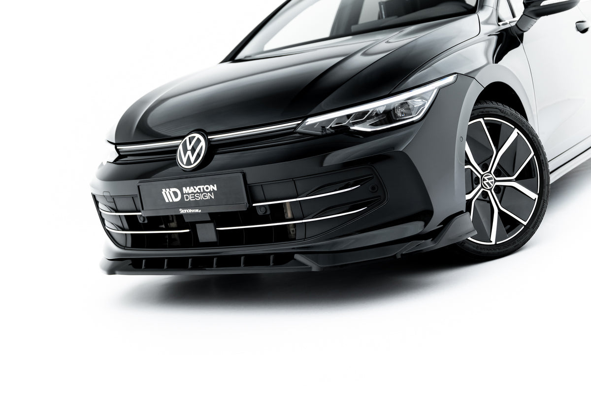 Front Splitter V.1 suitable for Volkswagen Golf Hatchback Mk8 Facelift