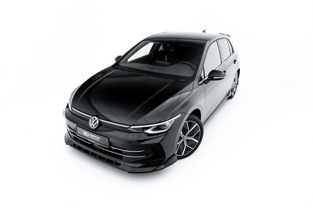 Front Splitter V.1 suitable for Volkswagen Golf Hatchback Mk8 Facelift