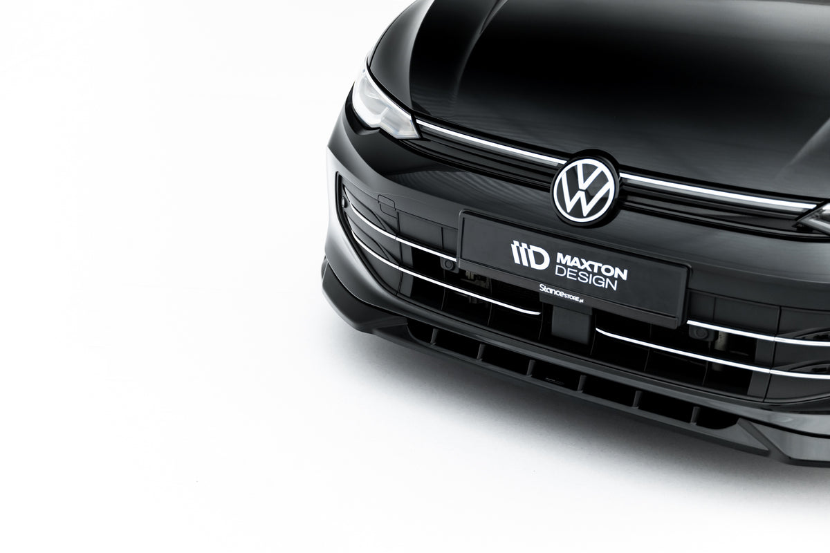 Front Splitter V.1 suitable for Volkswagen Golf Hatchback Mk8 Facelift