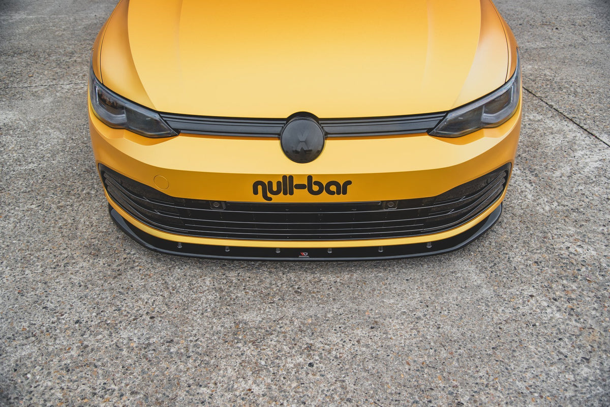 Front Splitter V.1 suitable for Volkswagen Golf Hatchback / Variant Mk8