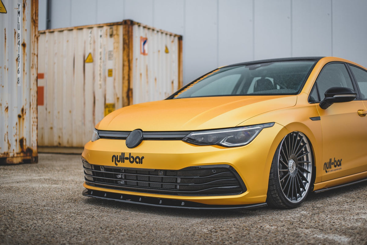 Front Splitter V.1 suitable for Volkswagen Golf Hatchback / Variant Mk8