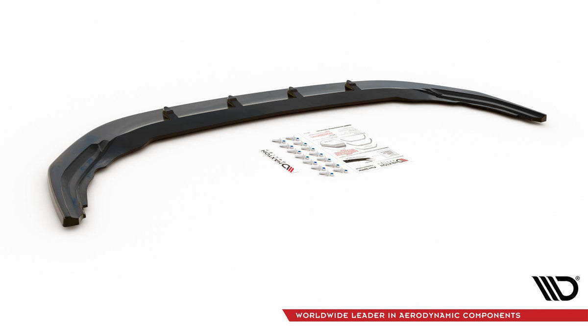 Front Splitter V.1 suitable for Volkswagen Golf R Hatchback / Variant  Mk8