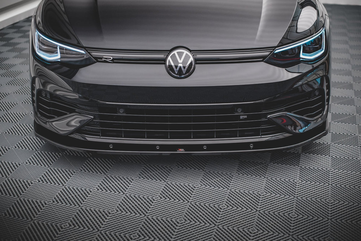 Front Splitter V.1 suitable for Volkswagen Golf R Hatchback / Variant  Mk8