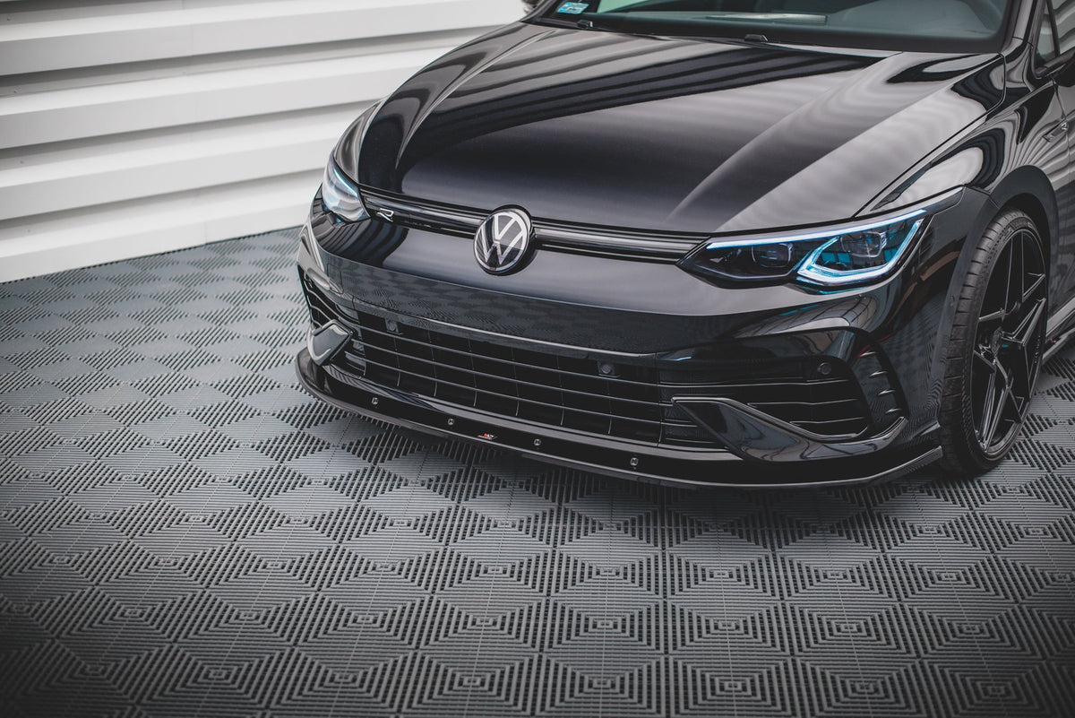 Front Splitter V.1 suitable for Volkswagen Golf R Hatchback / Variant  Mk8
