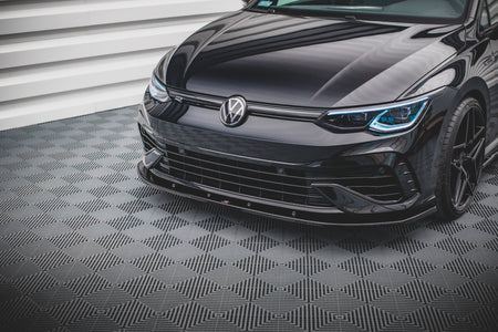 Front Splitter V.1 suitable for Volkswagen Golf R Hatchback / Variant  Mk8