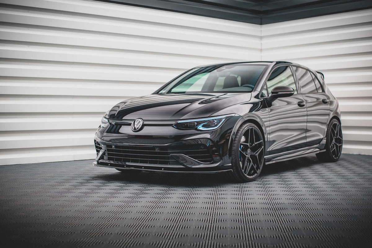 Front Splitter V.1 suitable for Volkswagen Golf R Hatchback / Variant  Mk8