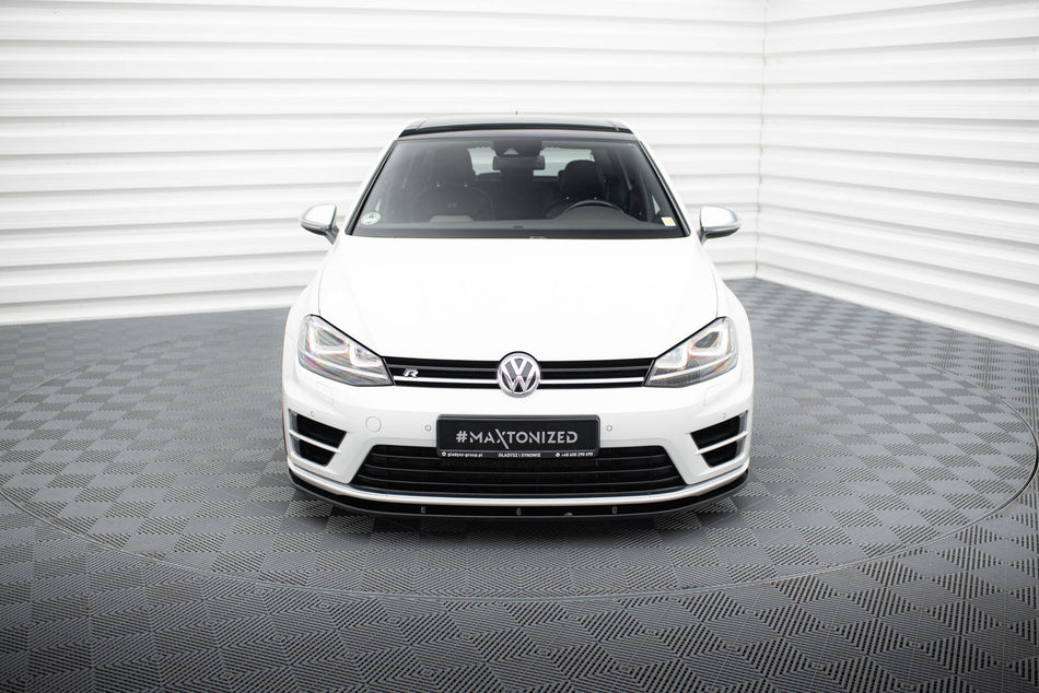 Front Splitter V.1 suitable for Volkswagen Golf R / R-Line Mk7