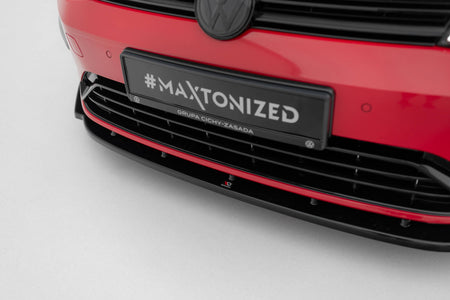Front Splitter V.1 suitable for Volkswagen Golf R / R-Line Mk7 Facelift
