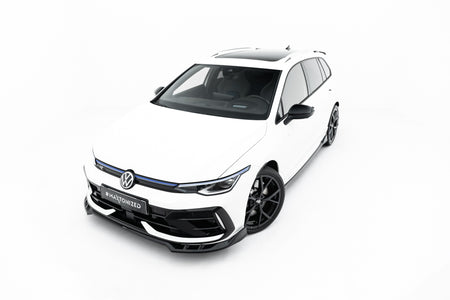 Front Splitter V.1 suitable for Volkswagen Golf R Variant Mk8 Facelift