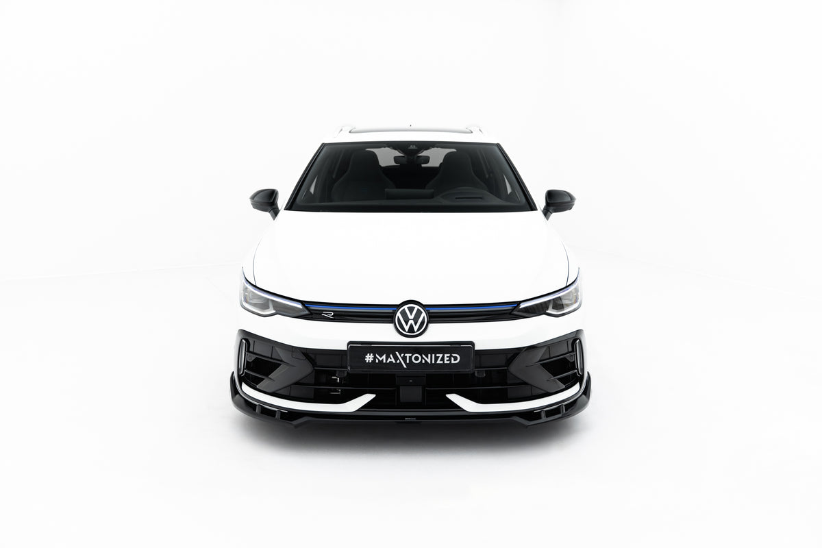 Front Splitter V.1 suitable for Volkswagen Golf R Variant Mk8 Facelift
