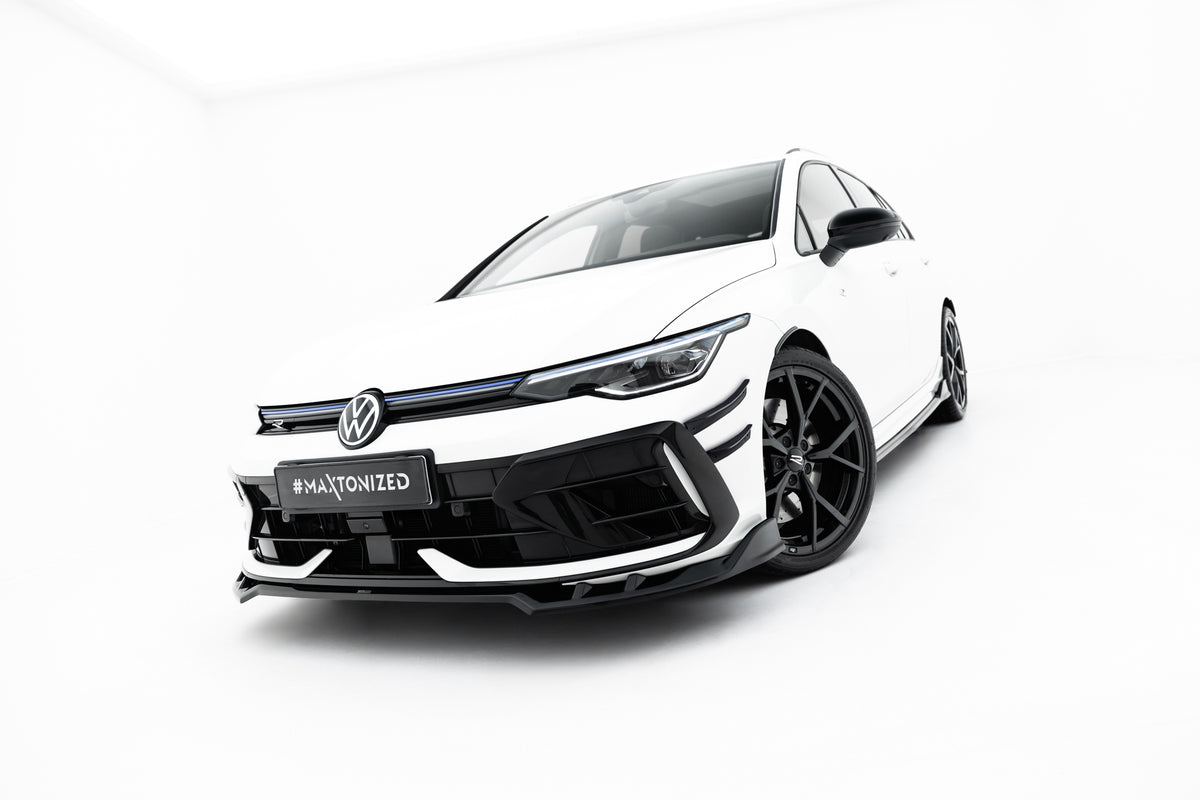Front Splitter V.1 suitable for Volkswagen Golf R Variant Mk8 Facelift