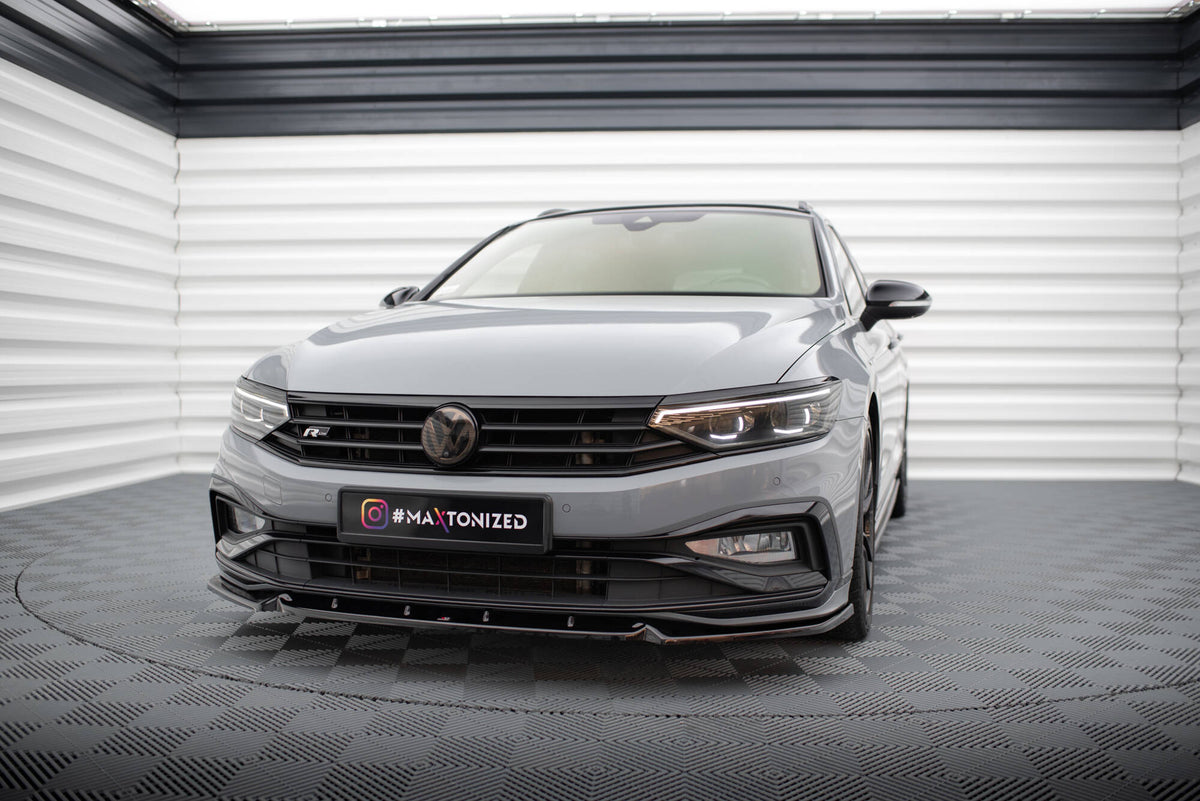 Front Splitter V.1 suitable for Volkswagen Passat R-Line B8 Facelift