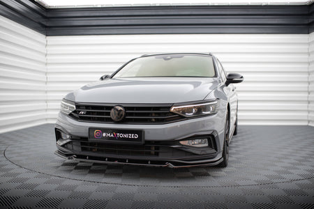 Front Splitter V.1 suitable for Volkswagen Passat R-Line B8 Facelift