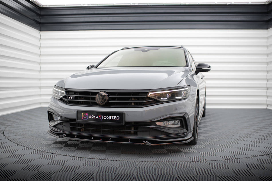 Front Splitter V.1 suitable for Volkswagen Passat R-Line B8 Facelift