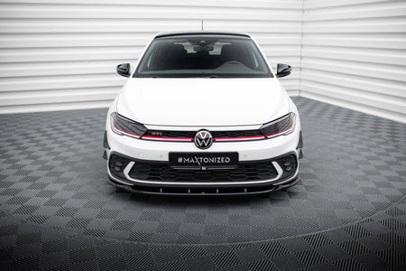 Front Splitter V.1 suitable for Volkswagen Polo GTI Mk6 Facelift