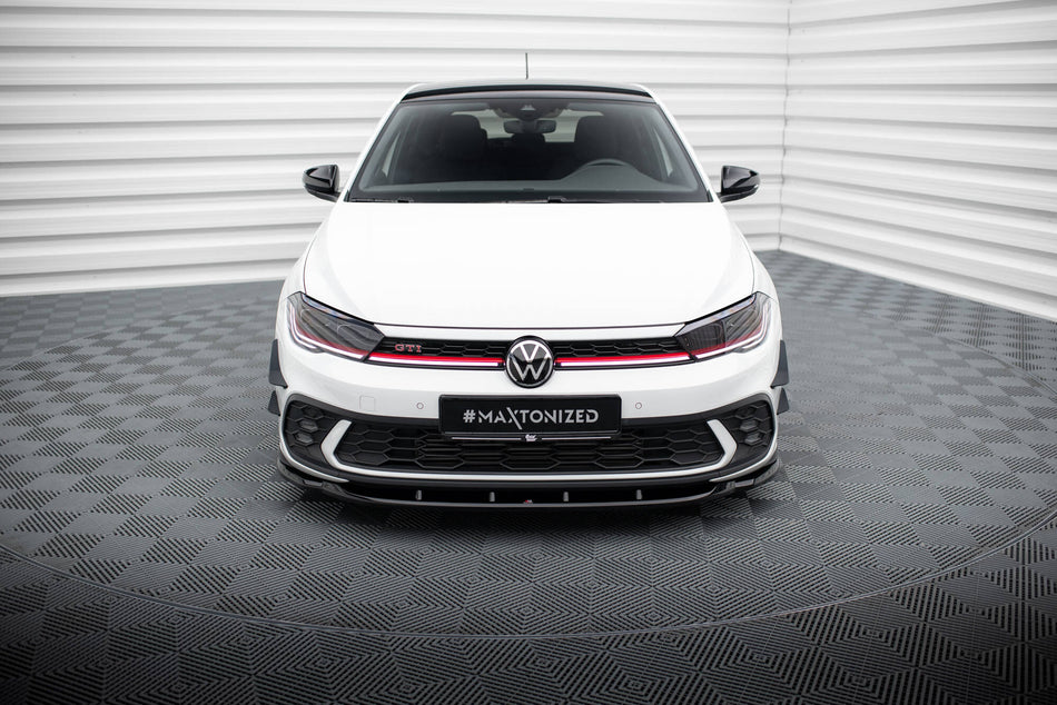 Front Splitter V.1 suitable for Volkswagen Polo GTI Mk6 Facelift