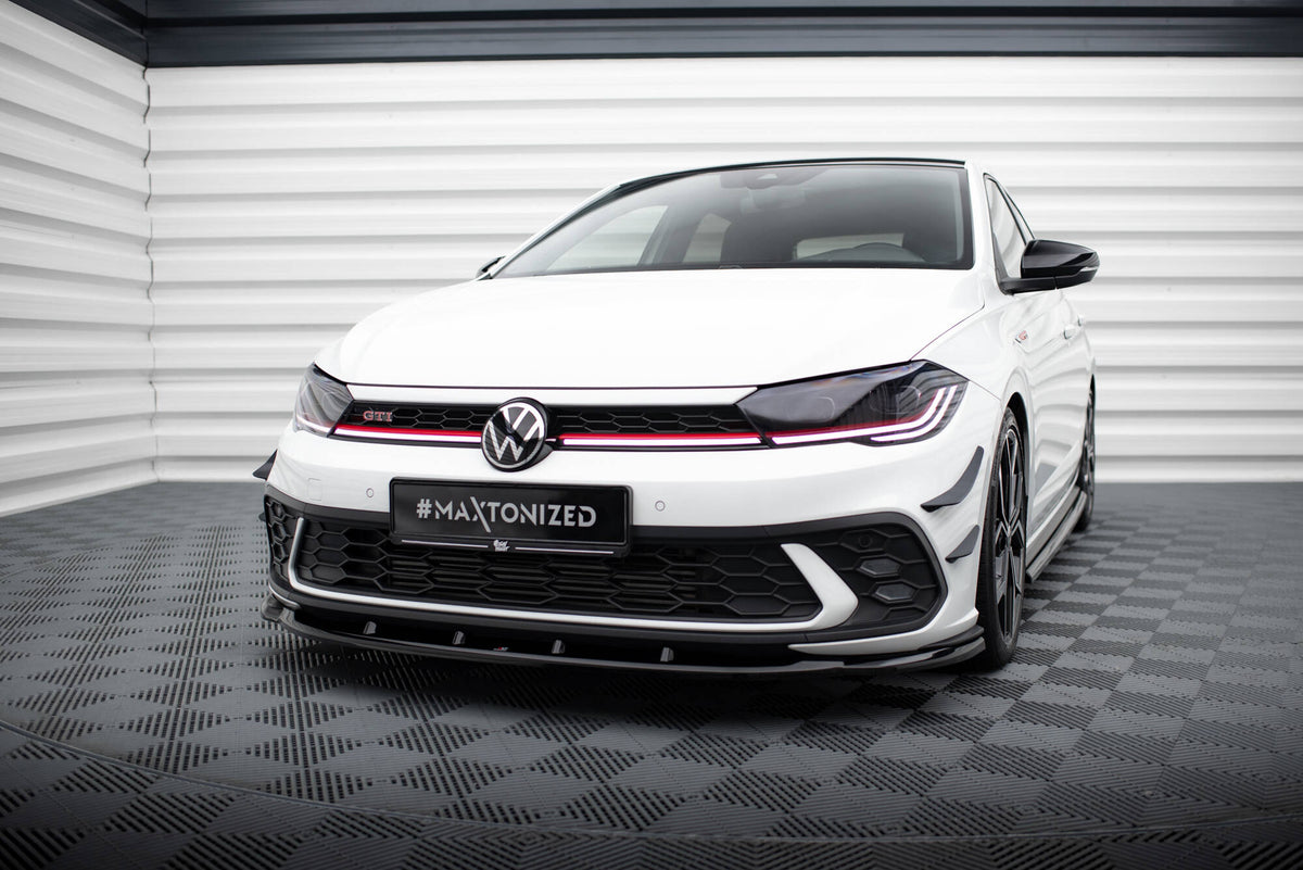Front Splitter V.1 suitable for Volkswagen Polo GTI Mk6 Facelift