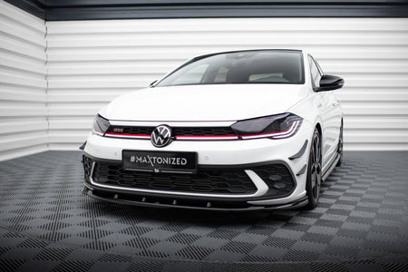 Front Splitter V.1 suitable for Volkswagen Polo GTI Mk6 Facelift