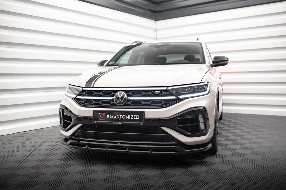 Front Splitter V.1 suitable for Volkswagen T-Roc R / R-Line Mk1 Facelift