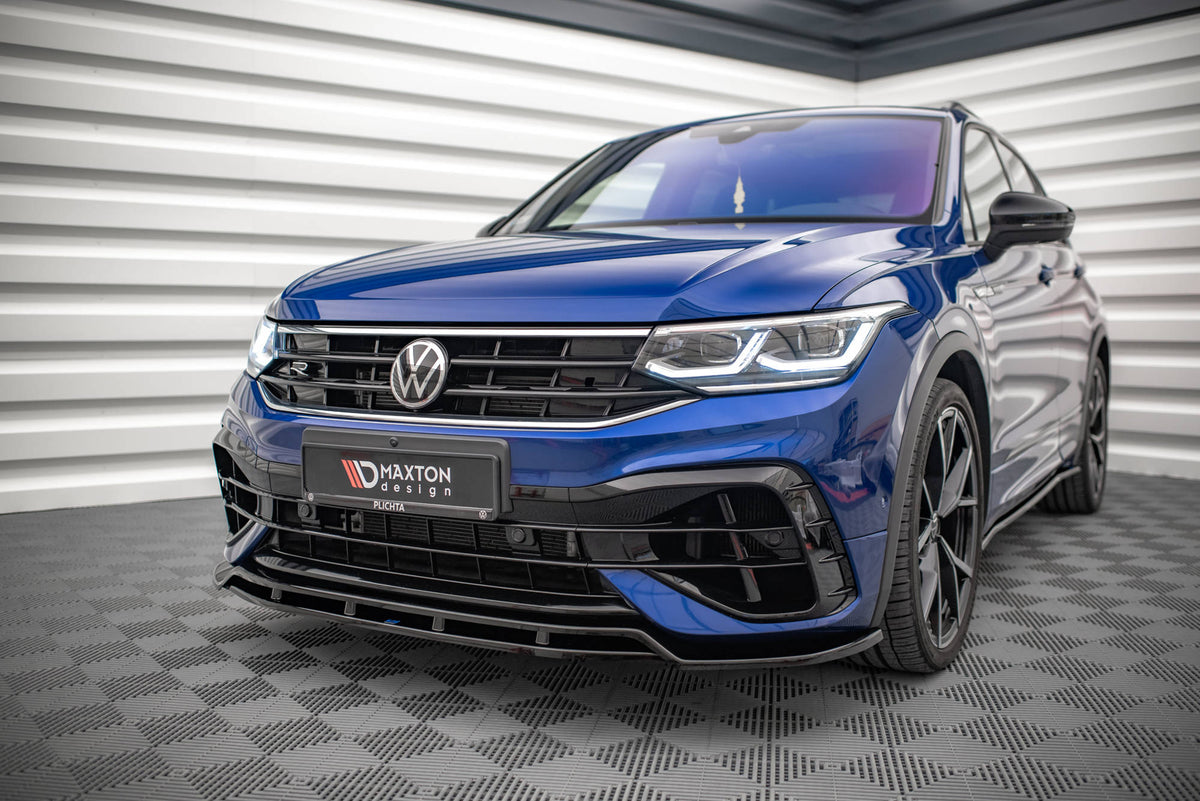 Front Splitter V.1 suitable for Volkswagen Tiguan R / R-Line Mk2 Facelift