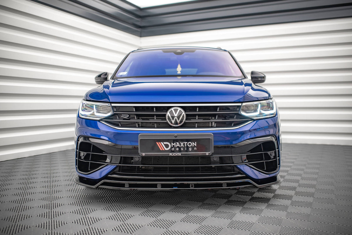 Front Splitter V.1 suitable for Volkswagen Tiguan R / R-Line Mk2 Facelift