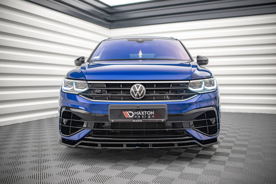 Front Splitter V.1 suitable for Volkswagen Tiguan R / R-Line Mk2 Facelift