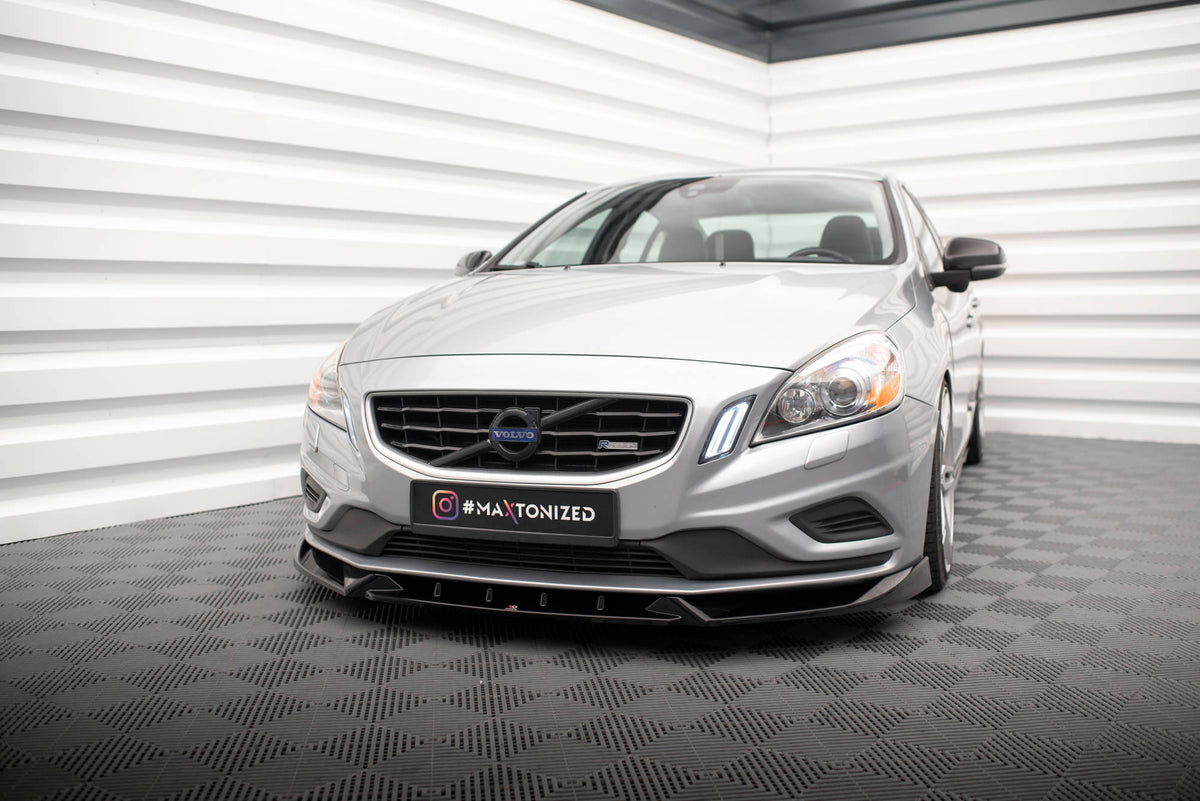 Front Splitter V.1 suitable for Volvo S60 R-Design Mk2