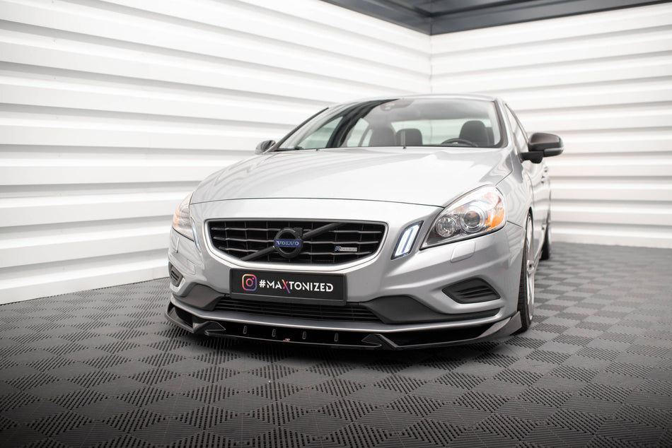 Front Splitter V.1 suitable for Volvo S60 R-Design Mk2