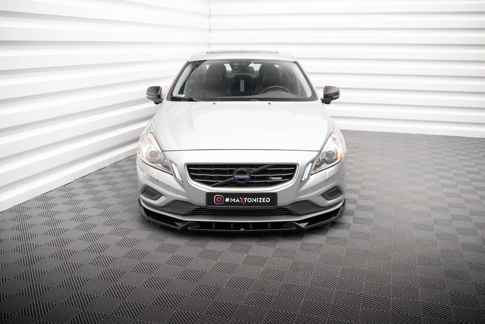 Front Splitter V.1 suitable for Volvo S60 R-Design Mk2