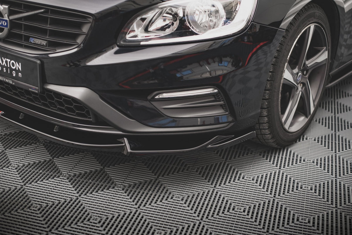 Front Splitter V.1 suitable for Volvo S60 R-Design Mk2 Facelift