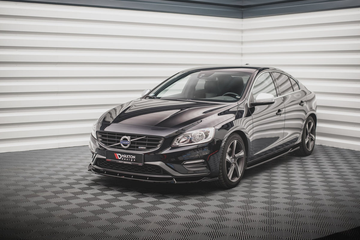 Front Splitter V.1 suitable for Volvo S60 R-Design Mk2 Facelift