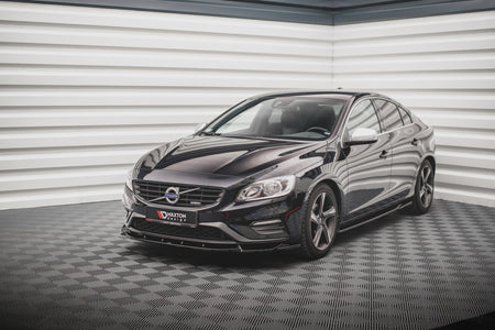Front Splitter V.1 suitable for Volvo S60 R-Design Mk2 Facelift